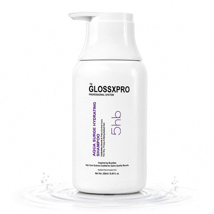GLOSSXPRO Professional System Aqua Surge Hydrating Shampoo