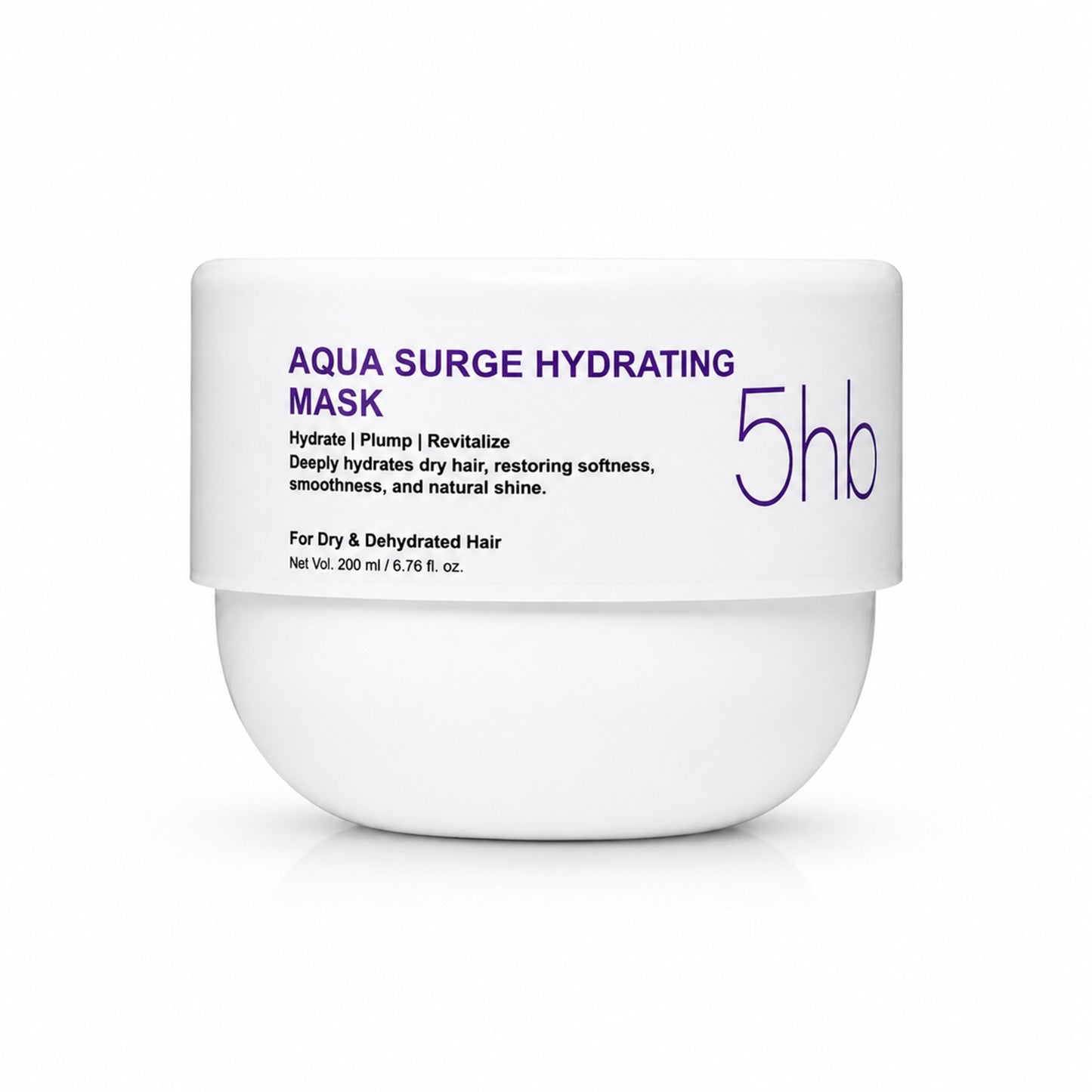 GLOSSXPRO Professional System Aqua Surge Hydrating Hair Mask | Deep Moisture Hair Mask for Dry & Frizzy Hair | Intense Hydration, Frizz Control & Shine | Sulphate Free | Paraben Free | 200g
