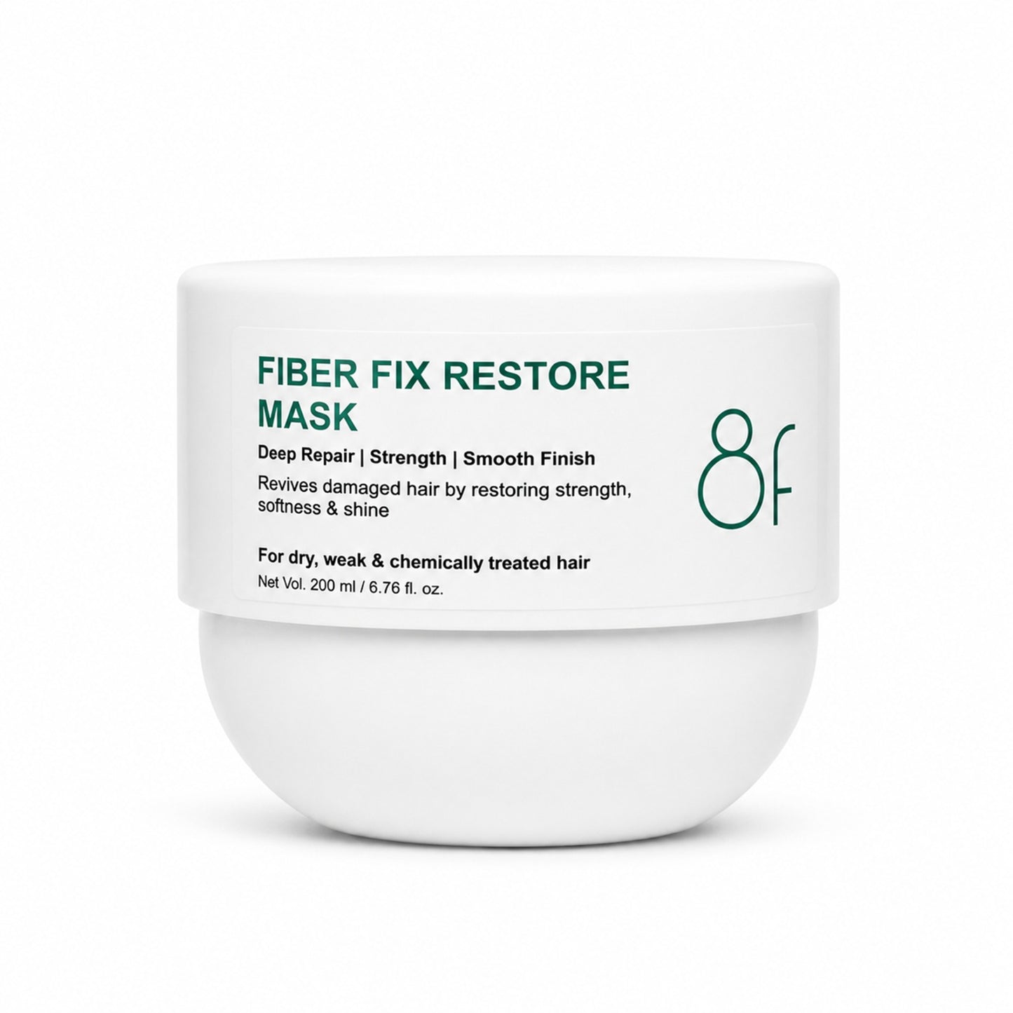 GLOSSXPRO Professional System Fiber Fix Restore Hair Mask | Bond Repair Hair Mask for Damaged Hair | Deep Repair, Strengthening & Frizz Control | Sulphate Free | Paraben Free | Color Safe | 200g