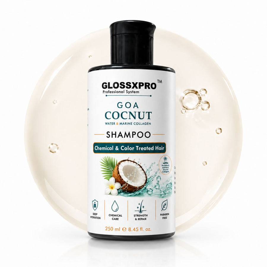 GLOSSXPRO Professional System Goa Cocnut Water & Marine Collagen Shampoo