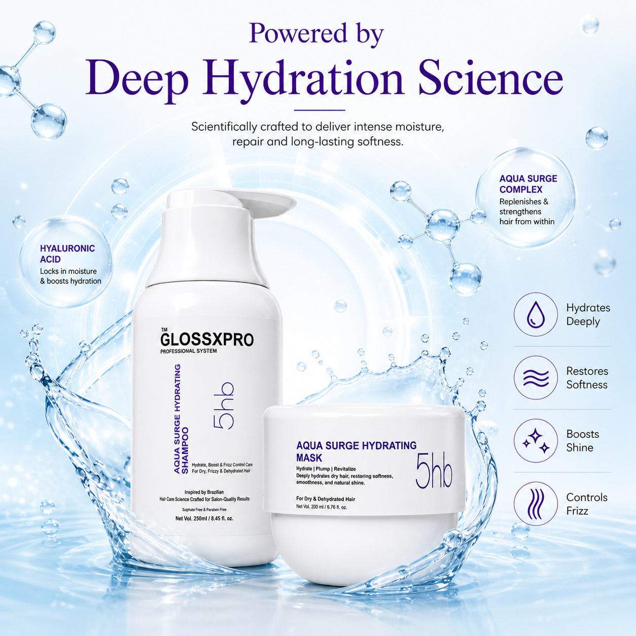 Aqua Surge Hydration Combo