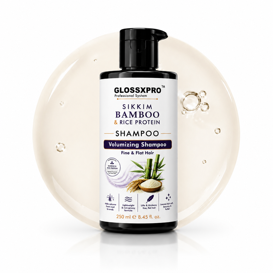 GLOSSXPRO Professional System Sikkim Bamboo & Rice Protein Shampoo