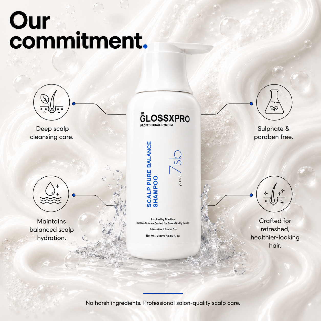 GlossXPro Scalp Pure Balance Shampoo
